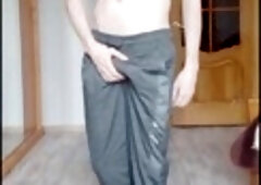 scally lad with a big cock jerks off