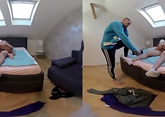 Stepdad has Rough yet Romantic Sex w Huge Tits Slut Suzi Grande Part II - PornoDanVR