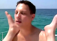 Horny Hunks Fucking on The Yacht