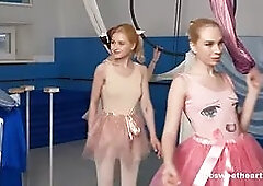 Afterclass Ballerinas take Professoru2019s Cock at ClubSweethearts