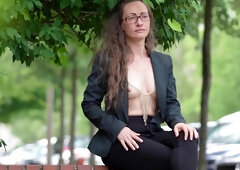 Spicy vixen with exciting tits porn clip