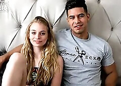 Mega Latino Model Jock Fucks His First American Blonde