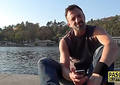 Bubbly Brunette Beautiful Babe Ravaged Rough By Pascal