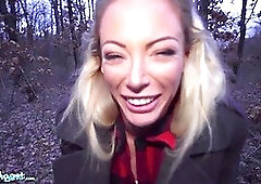 Blonde Ozzie Isabelle Deltore fucks to save the bush