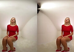 129 - Victoria Pure - Blonde Shaved Amateur Toying