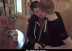 Jonathan’s Mouth Waters Seeing the Huge Monster Cock Fully Aroused Next to His - Fuckcest