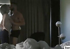 TS Ella have fun fucking with her Boydriend