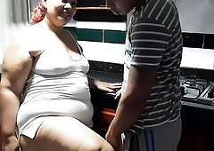 My most excellent ally's mamma loves to tease me, that babe calls me to the kitchen out of hose, I touch her agreeable snatch