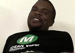 eighteen year old Amy Valor rides 1st giant ebony penis