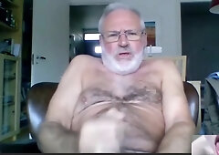 silver daddy lars jerking off 3