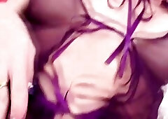 Thai Ladyboy May Kinky Toying Action