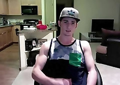 Jerking His Cock In His Apartment