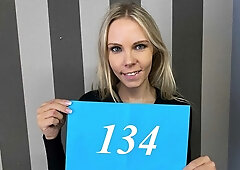 Good glamorous blonde Florane Russell opened her puss for a big cock