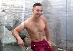 Sean Cody: Jock Louis hard sex at the backseat