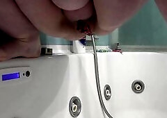 The old plump vagina urinates and the golden shower gurgles nicely. Do u crave to lick that indecent vagina in the urine? A older big beautiful woman 