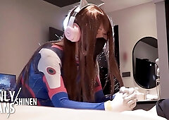 Overwatch D.va Hj and gets penetrated, Anime Porn Cosplayer crossdresser tranny