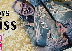 ANAL gapes and PISS on books and TOYS - PEE, ANAL, ATM, Toys (goth, punk, alt porn) ZF060 - PissVids