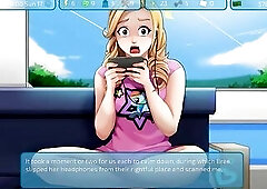 the sexy blond roommate