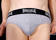 jonathan shows flaccid cock