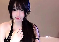 Asian Babe Dildo Masturbation Live