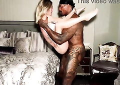 Sammmnextdoor V Jason Luv! The BBC Bangs A Charming Excited Blond