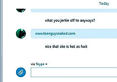 Beach boy camshow wank