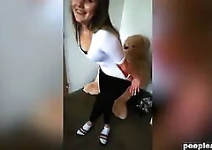 Amateur Couple Fucking after a Hard Day