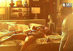 Nice butt of Christine Jones is flashed in the kitchen just for you