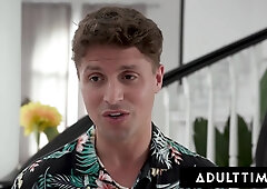 ADULT TIME - Lexi Lore And Adonis Breeds Seduce Her Bestie s Husband For Ass Fucking Threesome