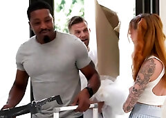 Kendra Cole Squirts With Two Cocks