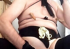 LITTLE CUM FOR UGLY SLUT