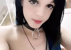 Gorgeous Tgirl Getting blown & Taking Dick