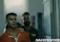NAKEDSWORD Master Peter Jams Phat Penis Into Allen King Taut Donk