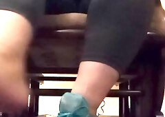 Foot fetish Close up feet and toes tease