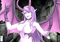 Adorable elven girl experiences BDSM session in the dungeon with big-titty mature Studiouwu