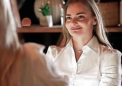 VIXEN Pleasant Buxom Golden-haired Era Queen Rides Lonely Stud's Large Schlong