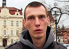 Skinny Czech boy fucked in POV