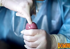 Finger Sounding & Edging By Sadistic Nurse - Domina Fire