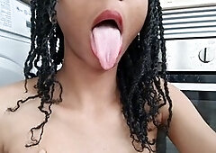 Black, wake up morning sex, boob play