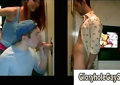 Slut misleads guy at gloryhole