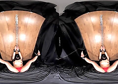 Body Immobilized Bondage VR - Cute and Innocent Japanese Babe Tied Up and Dominated
