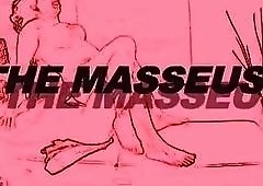 Naughy redhead shemale spreads her butt cheeks to fuck hard