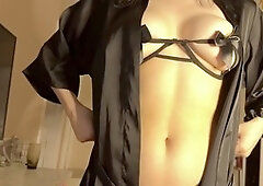 Amateur blowjob, sloppy blowjob, role play