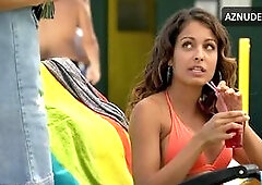 Hiba Abouk Breasts,  Bikini Scene  in Con El Culo Al Aire