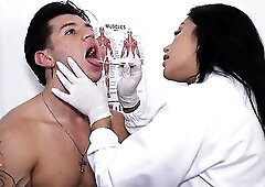 Mariana's Anatomy Chapter II: Dr. Martix Has Risky Sex with Her Patient Next to His Wife - Mariana Martix