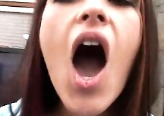 Young slim Carmella Bing titfucked