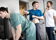 Beautiful 3some with Ryan Jacobs and Finn Harding