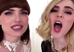 Two Hot TS Natalie and Ella hot threesome