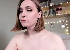 Small tits shemale bonked by 2 horny guys