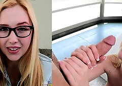 Real amateur college coed teens blowjob cumshot